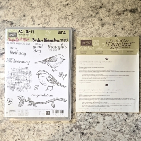 Stampin' Up! | Office | Stampin Up Best Birds Stamp Set And Birds ...